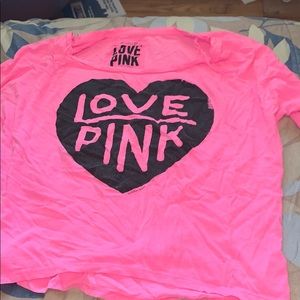 Love Pink Long Sleeve Shirt